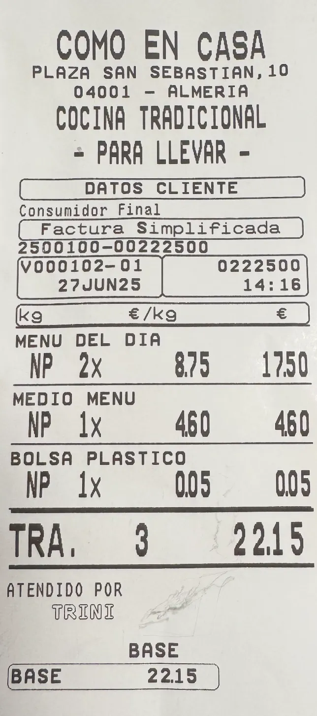 Factura validada